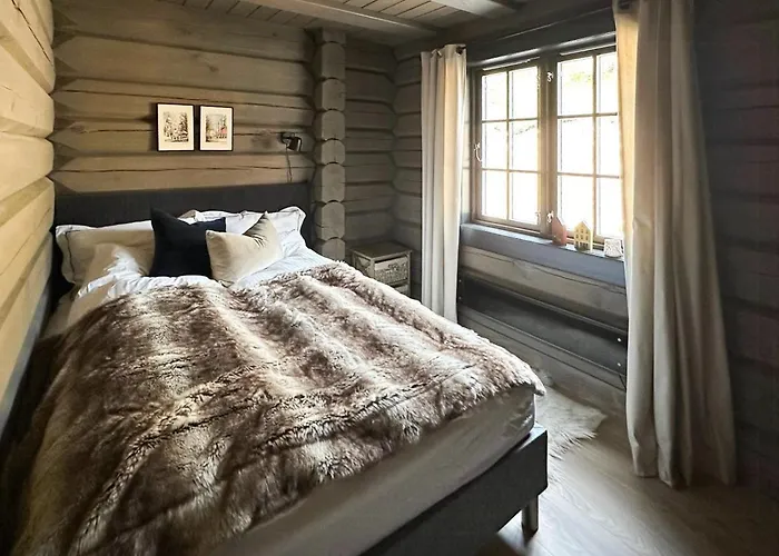 Cozy Log With A View Over Hedmarken