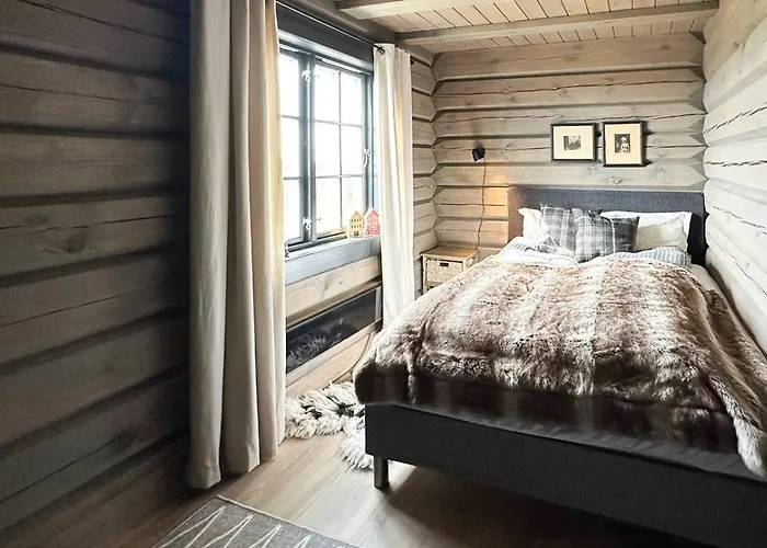 Cozy Log With A View Over Hedmarken بيت للعطل *